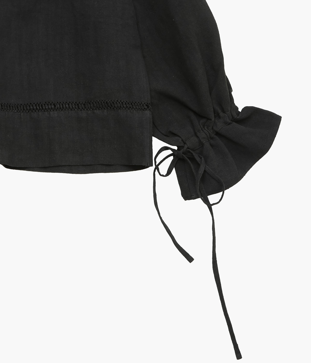 MAISON FLORE ``LILAS BLOUSE'' (BLACK 4)