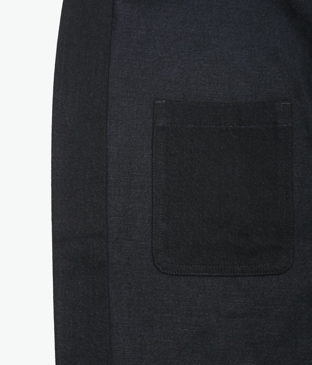 MAN-TLE ''JEBOK JACKET'' (BLACK DENIM)