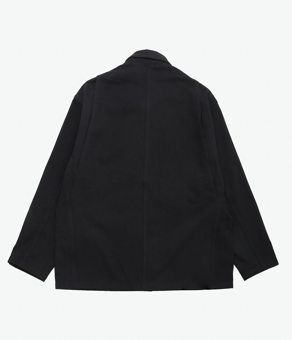 MAN-TLE ''JEBOK JACKET'' (BLACK DENIM)