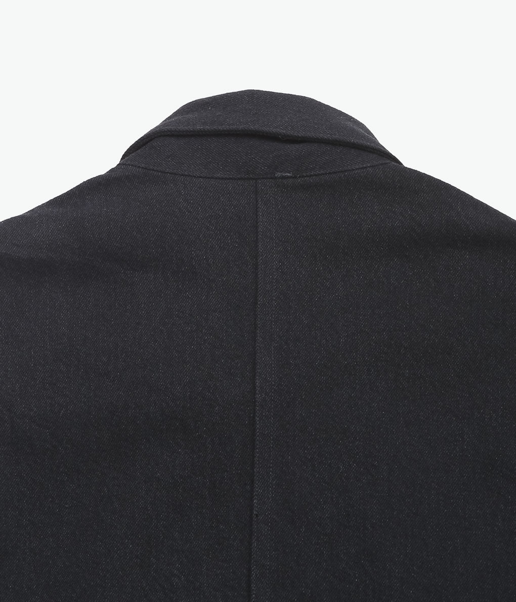 MAN-TLE ''JEBOK JACKET'' (BLACK DENIM)
