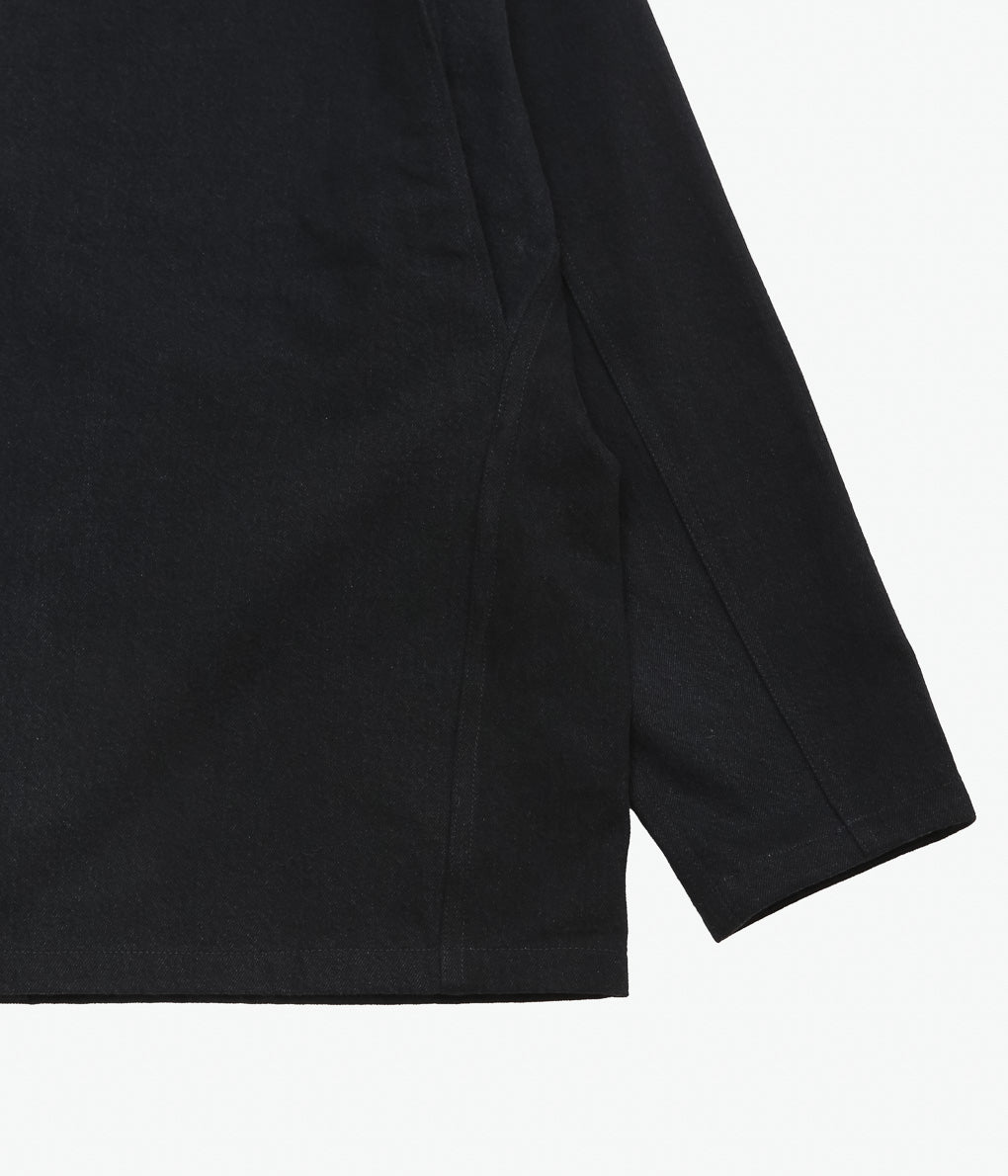MAN-TLE ''JEBOK JACKET'' (BLACK DENIM)