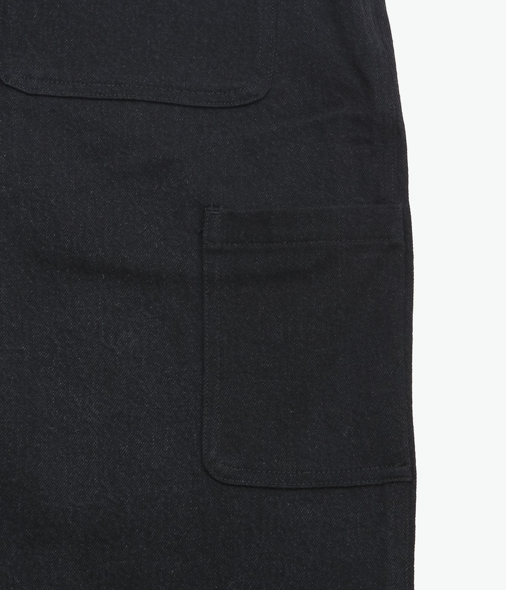 MAN-TLE ''JEBOK PANTS'' (BLACK DENIM)
