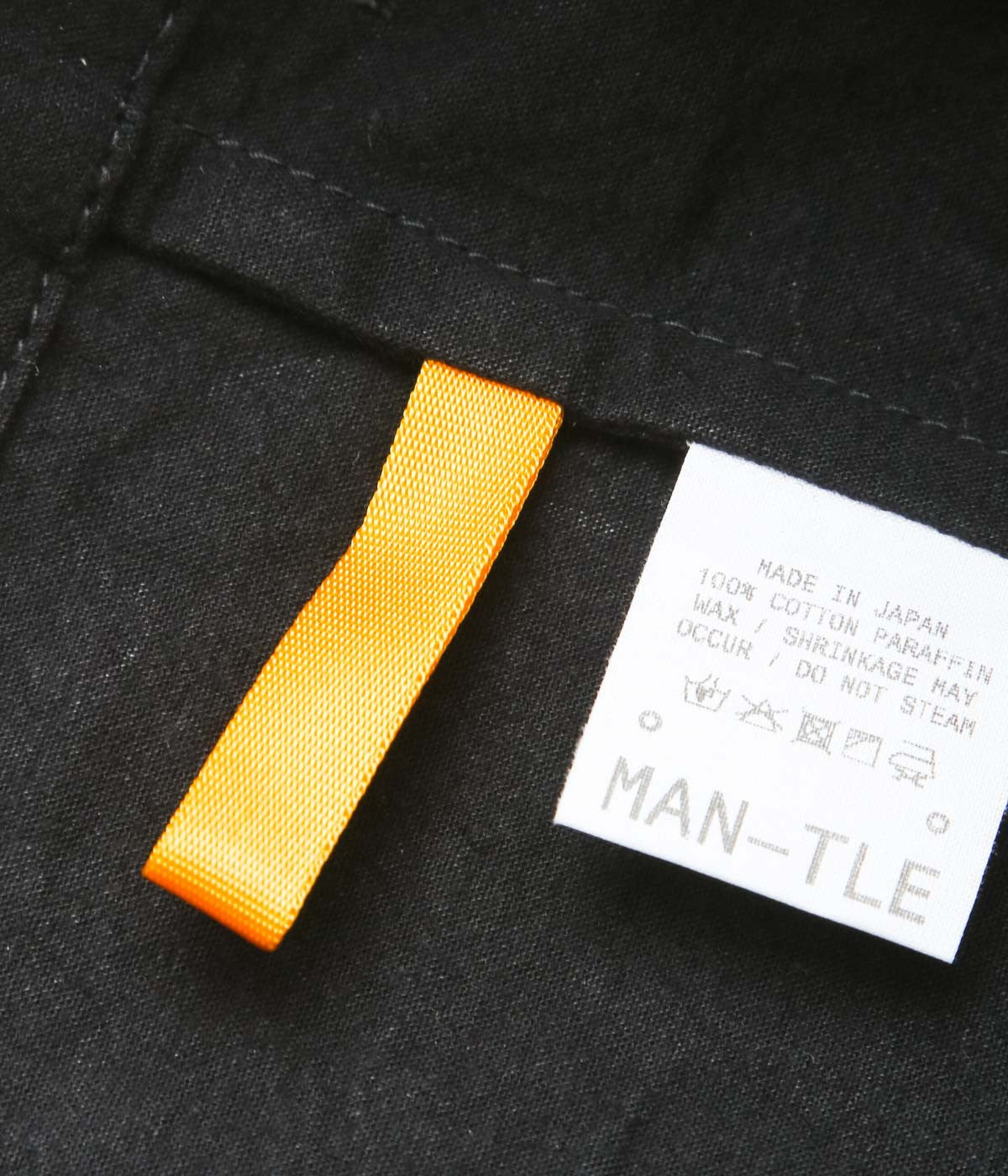MAN-TLE ''MULTI HANDLE TOTE'' (BLACK WAX)