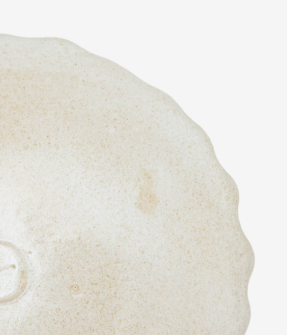 MARGOT LACOMBE ''PLATE FROUFROU'' (BEIGE 2)