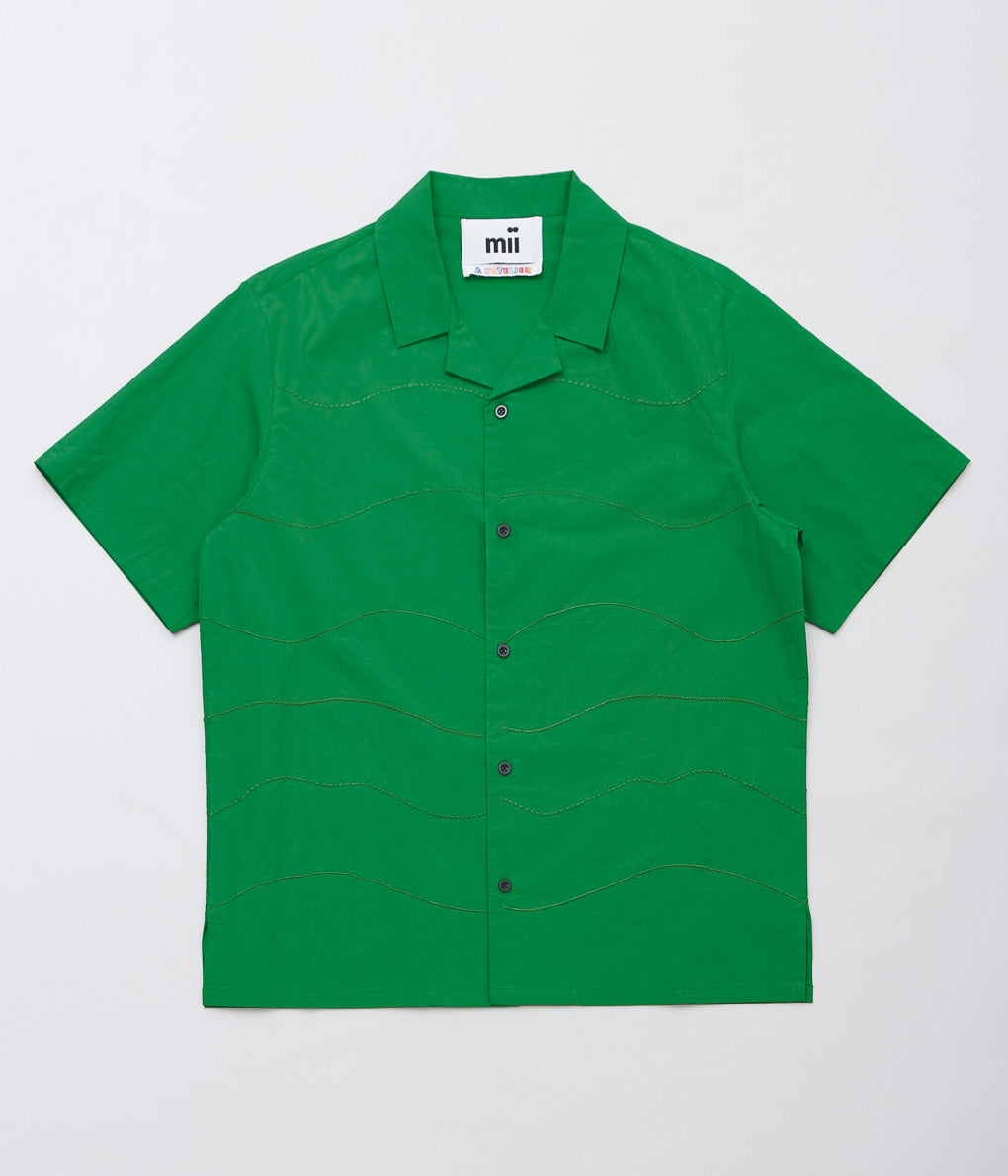 MII ''ALOHA SHIRT'' (VERT PERROQUET(GREEN))