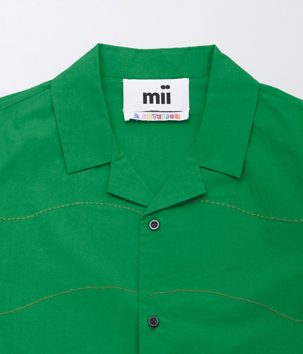 MII ''ALOHA SHIRT'' (VERT PERROQUET(GREEN))