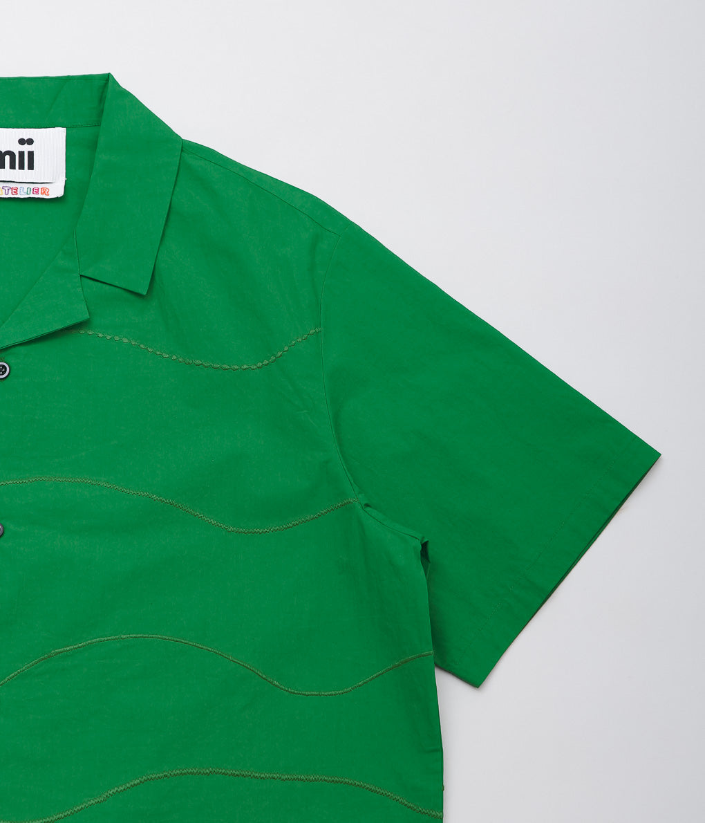 MII ''ALOHA SHIRT'' (VERT PERROQUET(GREEN))