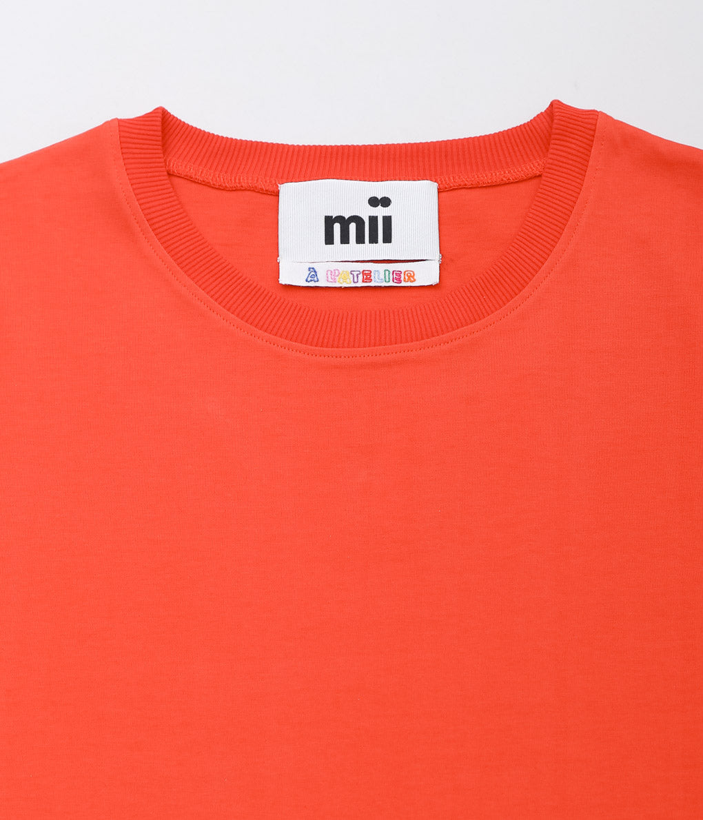 MII ''T SHIRT WRITTIK'' (ROUGE FEU(RED))