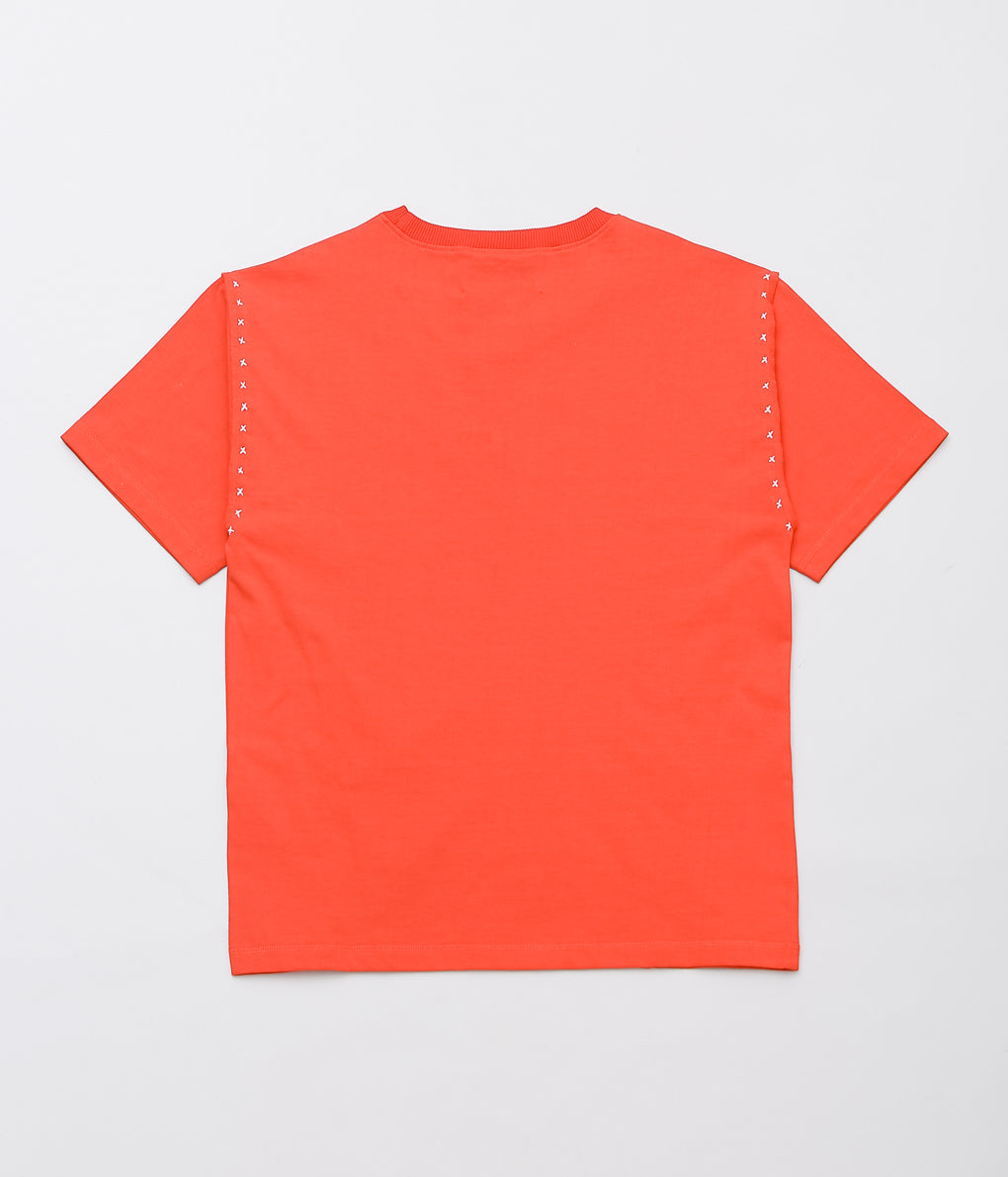 MII ''T SHIRT WRITTIK'' (ROUGE FEU(RED))