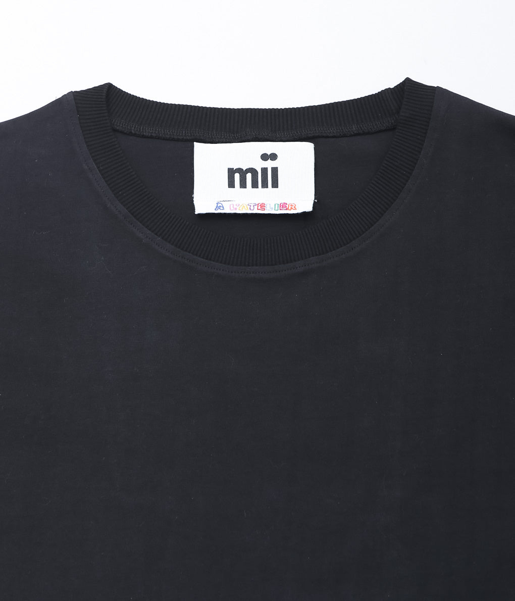MII ''T SHIRT WRITTIK'' (ARDOISE(BLACK))