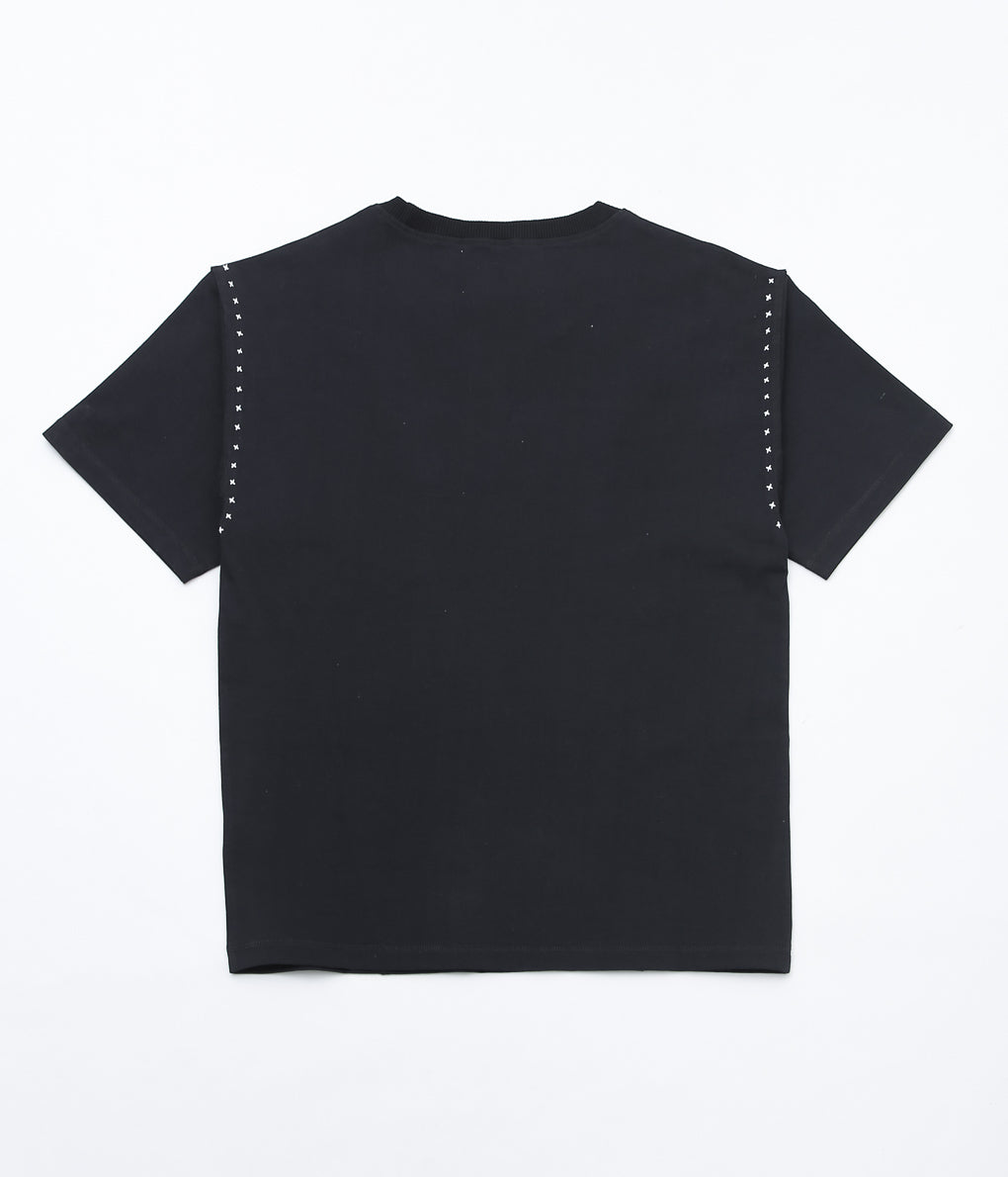 MII ''T SHIRT WRITTIK'' (ARDOISE(BLACK))