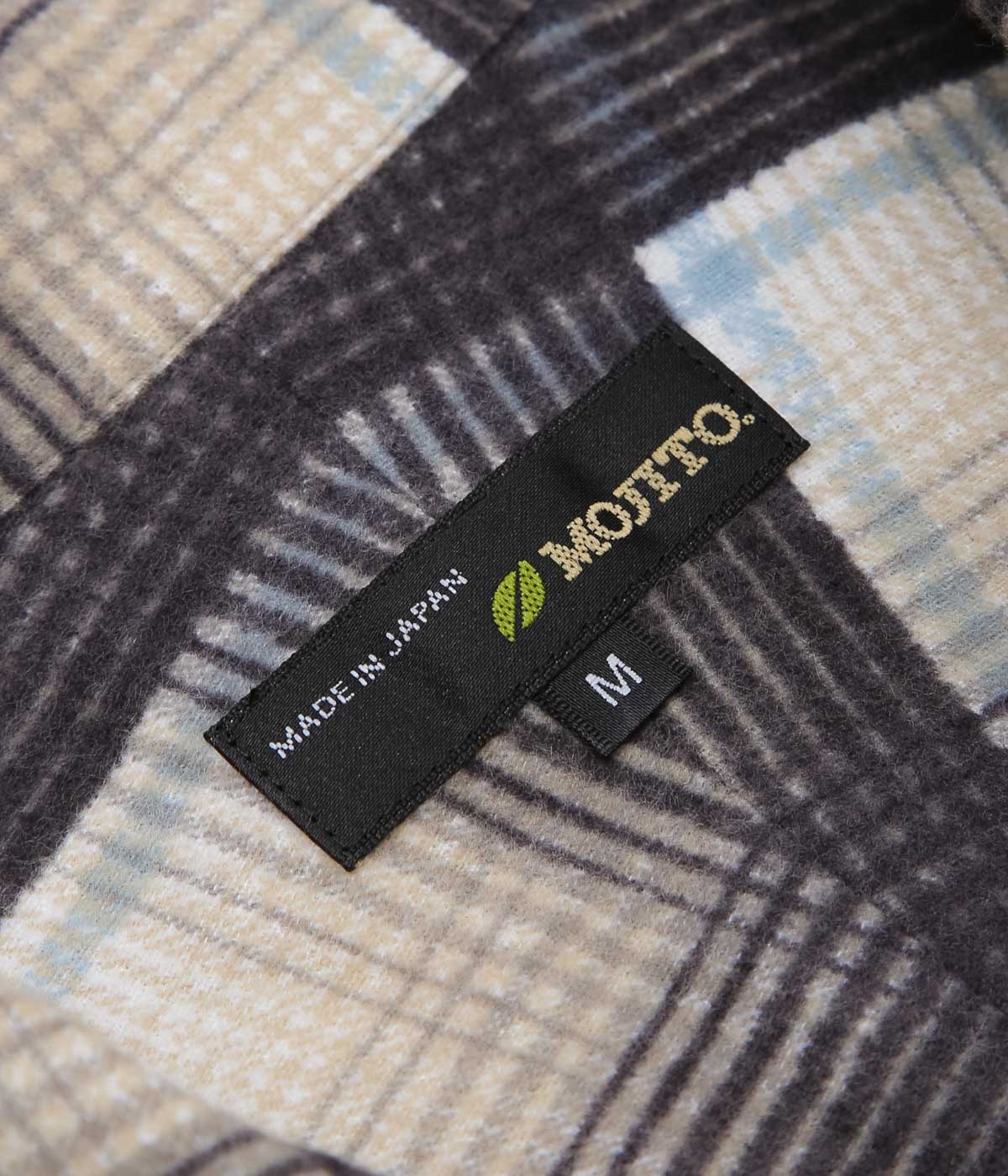 MOJITO ''ABSHINTH SHIRT BAR.2.0 COTTON FLANNEL PLAID'' (GREY)