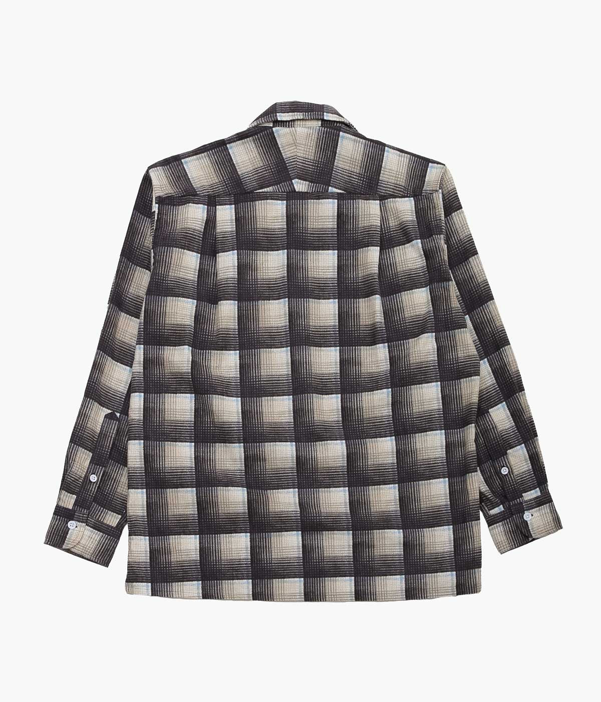 MOJITO ''ABSHINTH SHIRT BAR.2.0 COTTON FLANNEL PLAID'' (GREY)