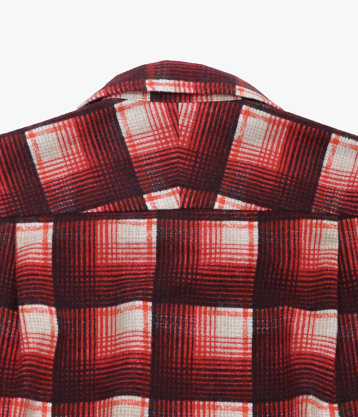 MOJITO ''ABSHINTH SHIRT BAR.2.0 COTTON FLANNEL PLAID'' (RED)