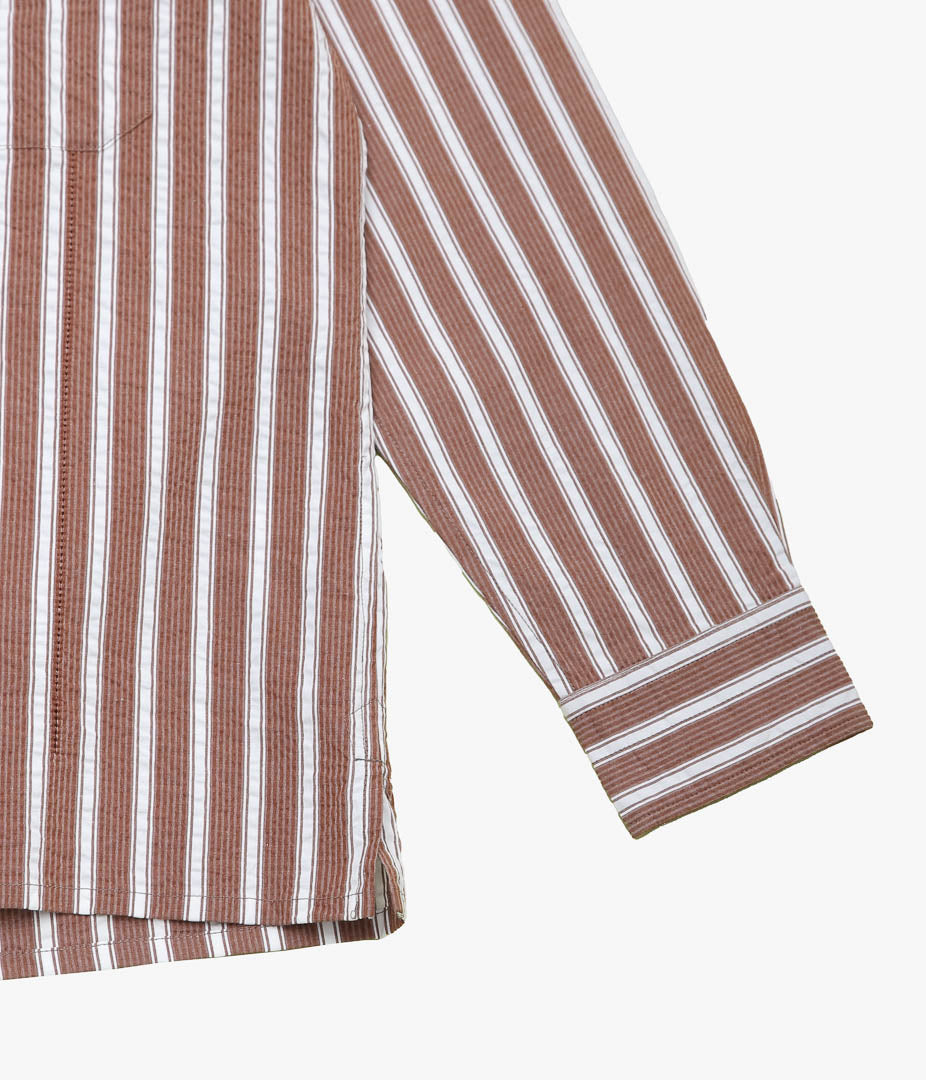 MOJITO ''ABSHINTH SHIRT_PICO EMBROIDERY'' (BROWN)