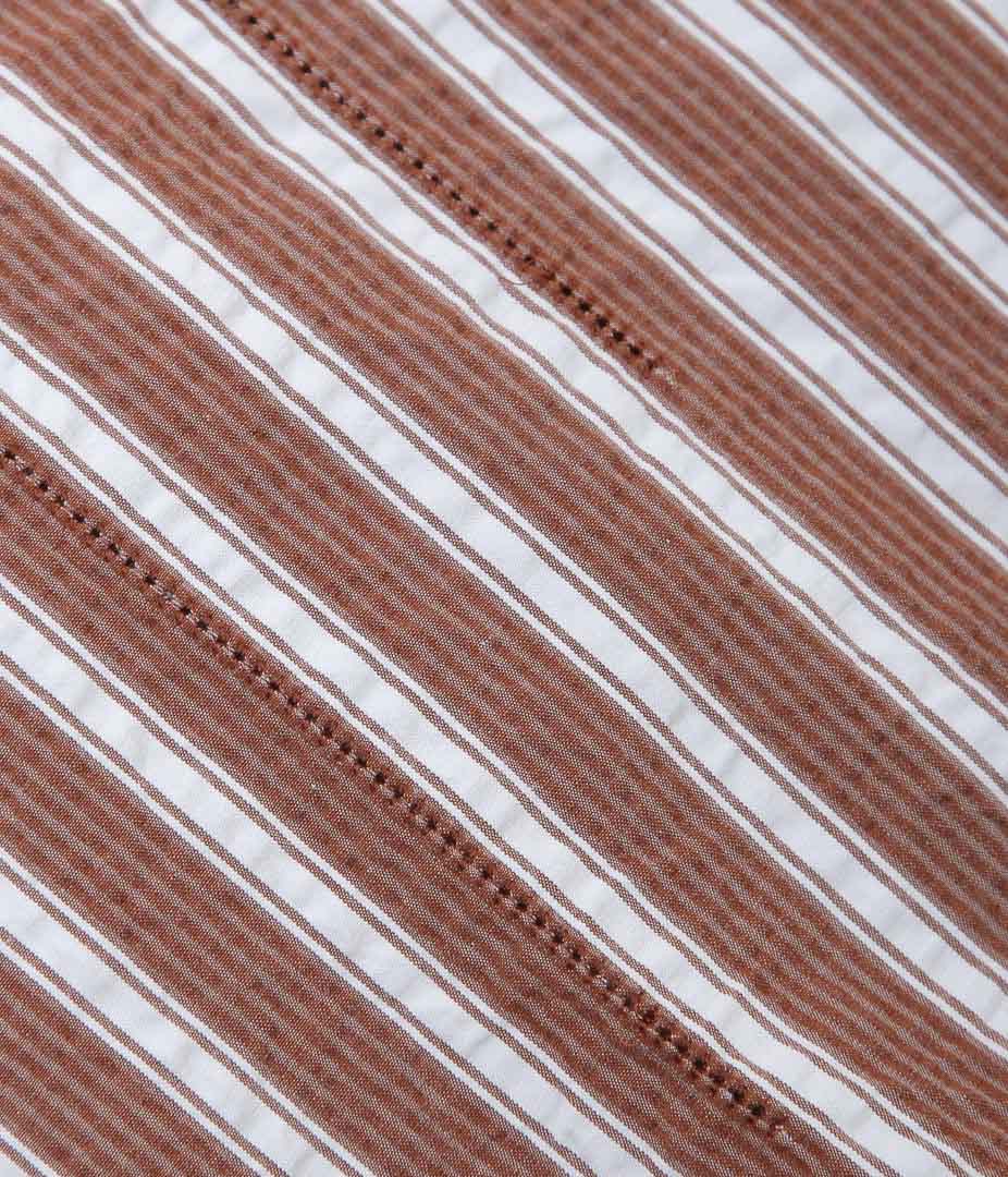 MOJITO ''ABSHINTH SHIRT_PICO EMBROIDERY'' (BROWN)
