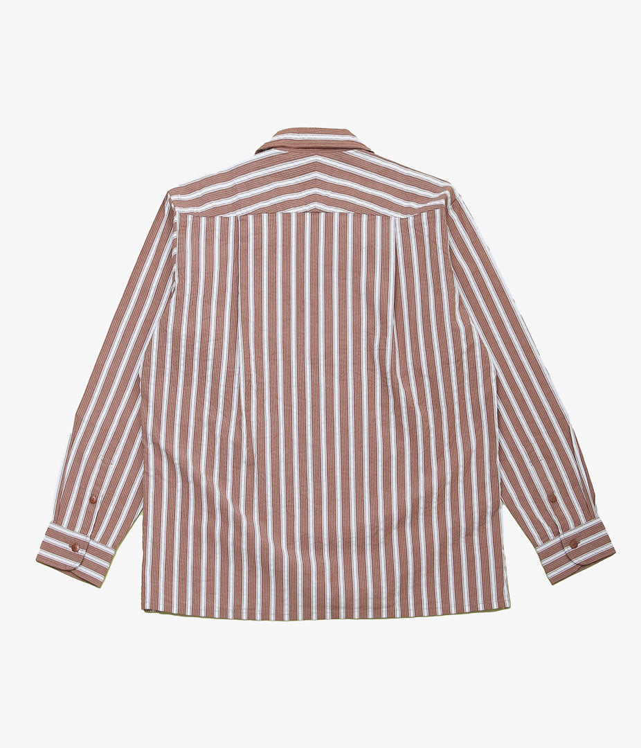 MOJITO ''ABSHINTH SHIRT_PICO EMBROIDERY'' (BROWN)