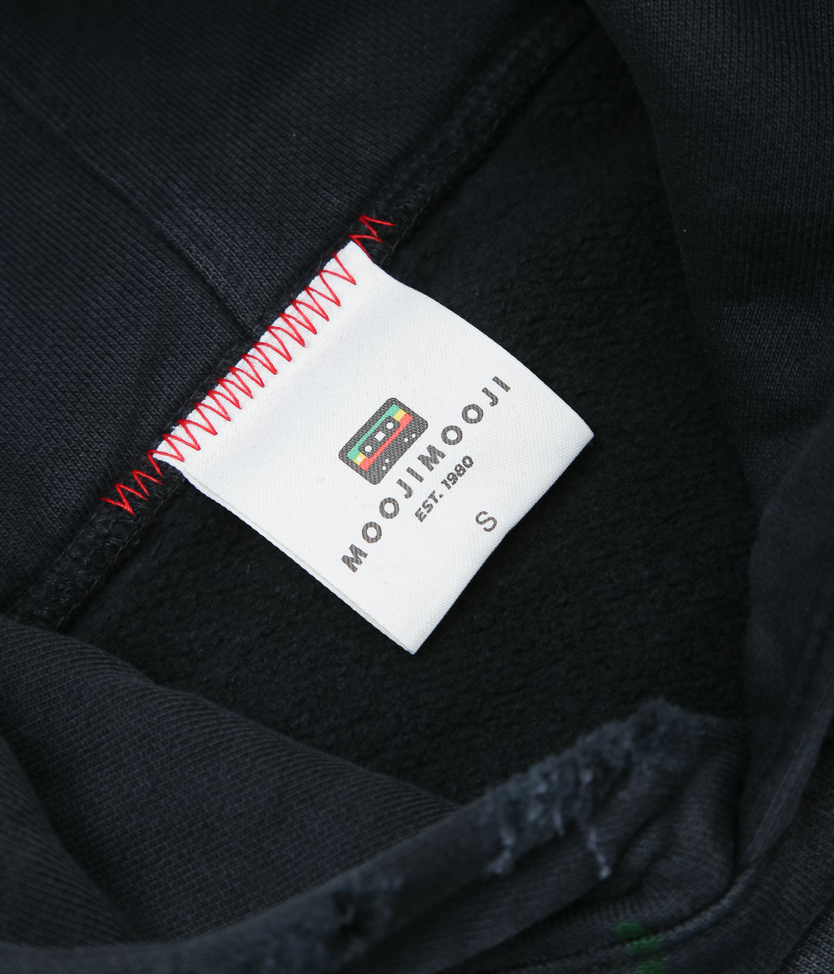 MOOJI MOOJI ''CLASSIC 1930 HOODIE STREET'' (BLACK)