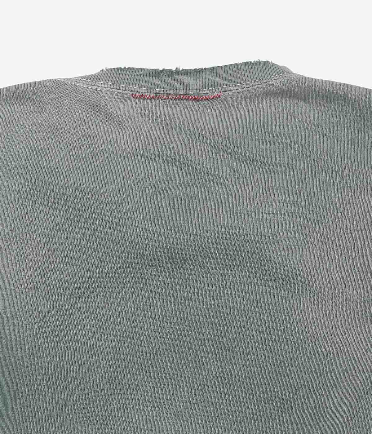 MOOJI MOOJI ''CLASSIC CREWNECK AGED'' (EMERALD GREEN)