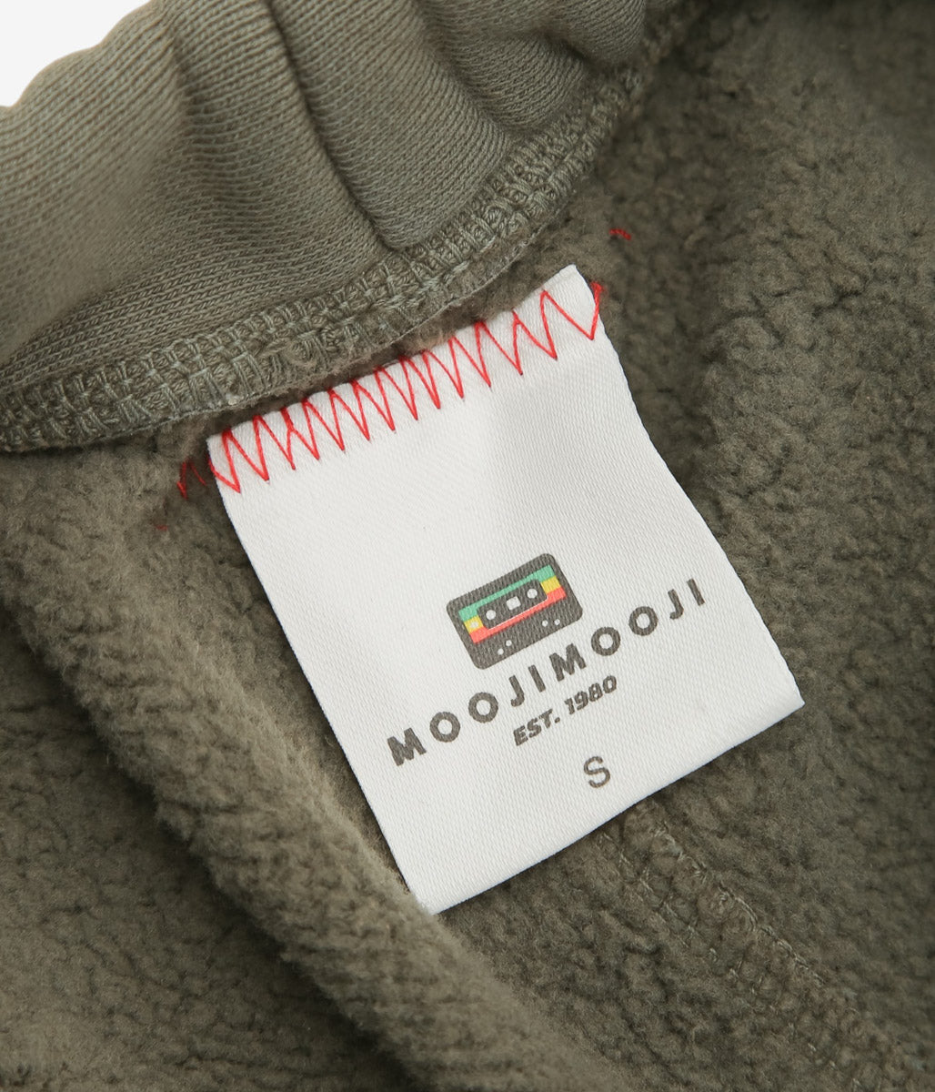 MOOJI MOOJI ''SWEAT 04 PANTS AGED'' (OLIVE GREEN)