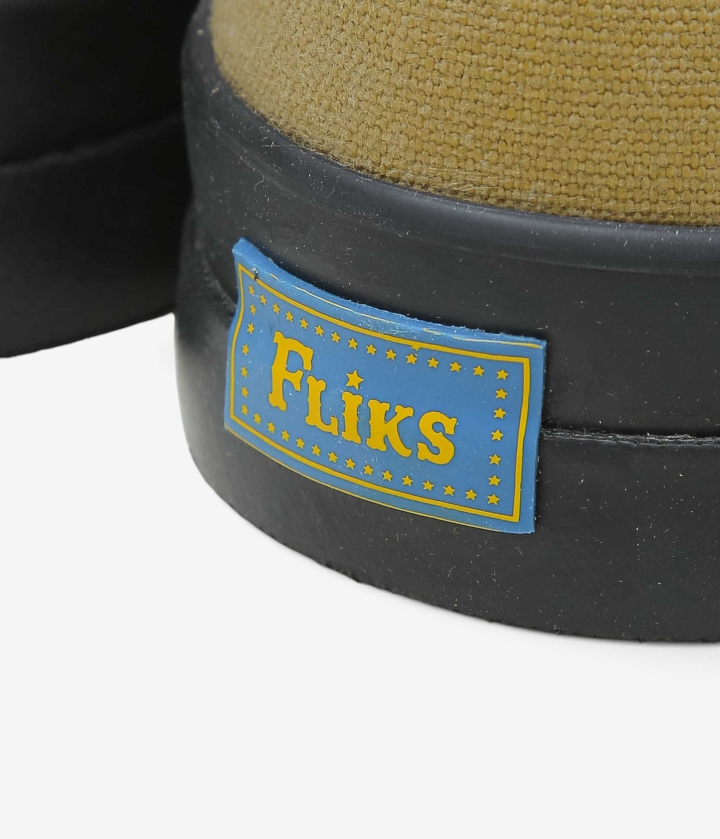 MR.FLIKS ''REDONDO CANVAS SNEAKERS'' (MILITARY BLACK SOLE)