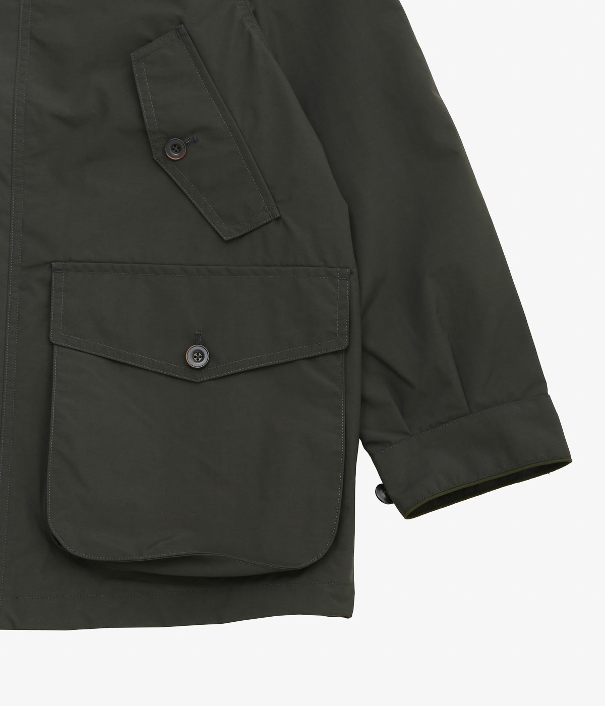 NANAMICA ''2L PERTEX UNLIMITED FIELD JACKET'' (DARK OLIVE)