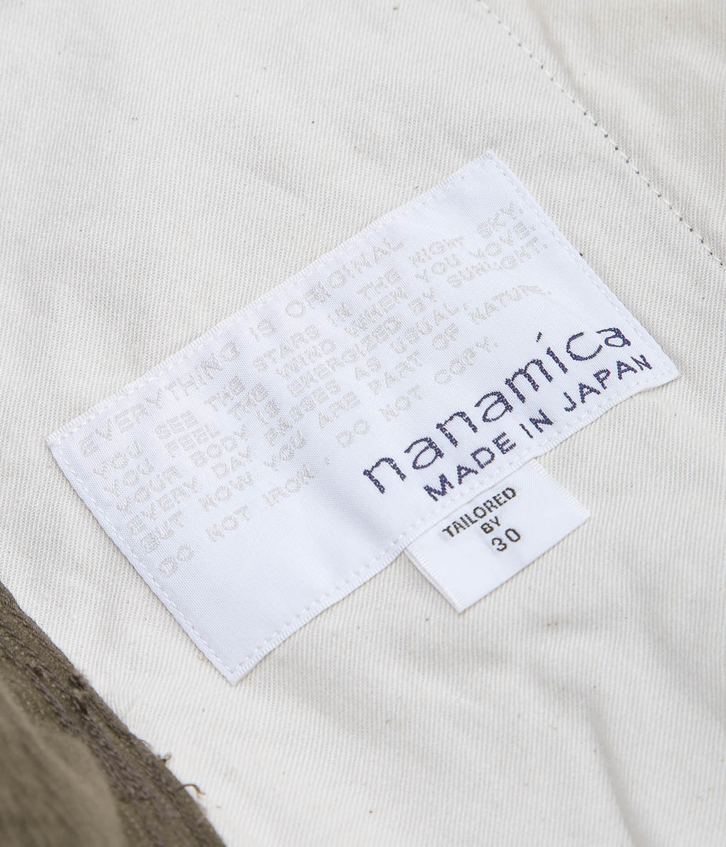 NANAMICA ''CORDUROY DOCK PANTS'' (BROWN)