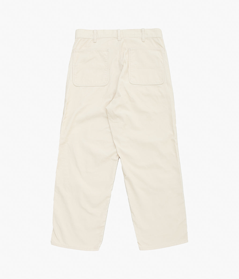 NANAMICA ''CORDUROY DOCK PANTS'' (OFF WHITE)