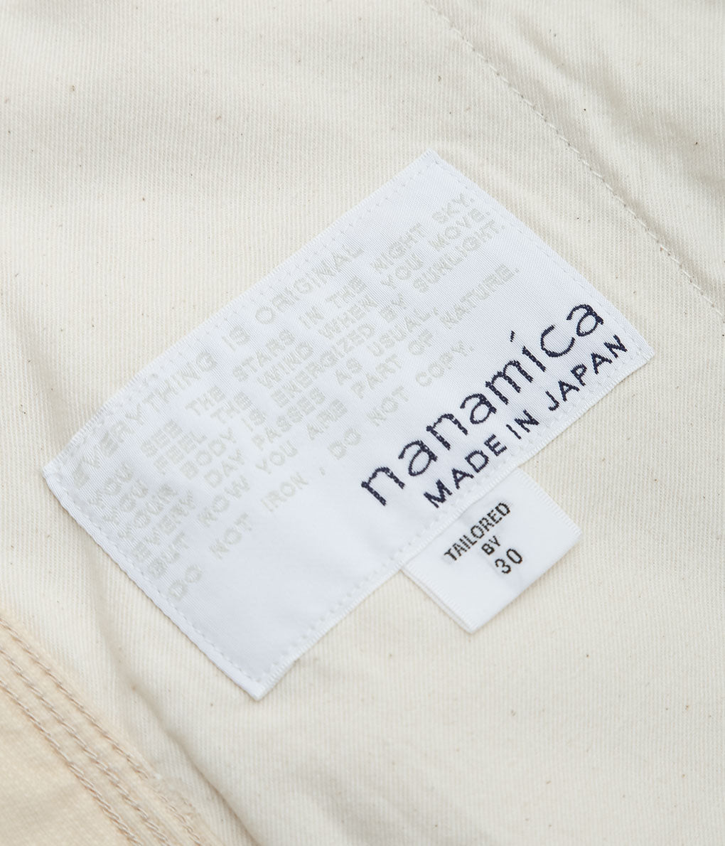 NANAMICA ''CORDUROY DOCK PANTS'' (OFF WHITE)