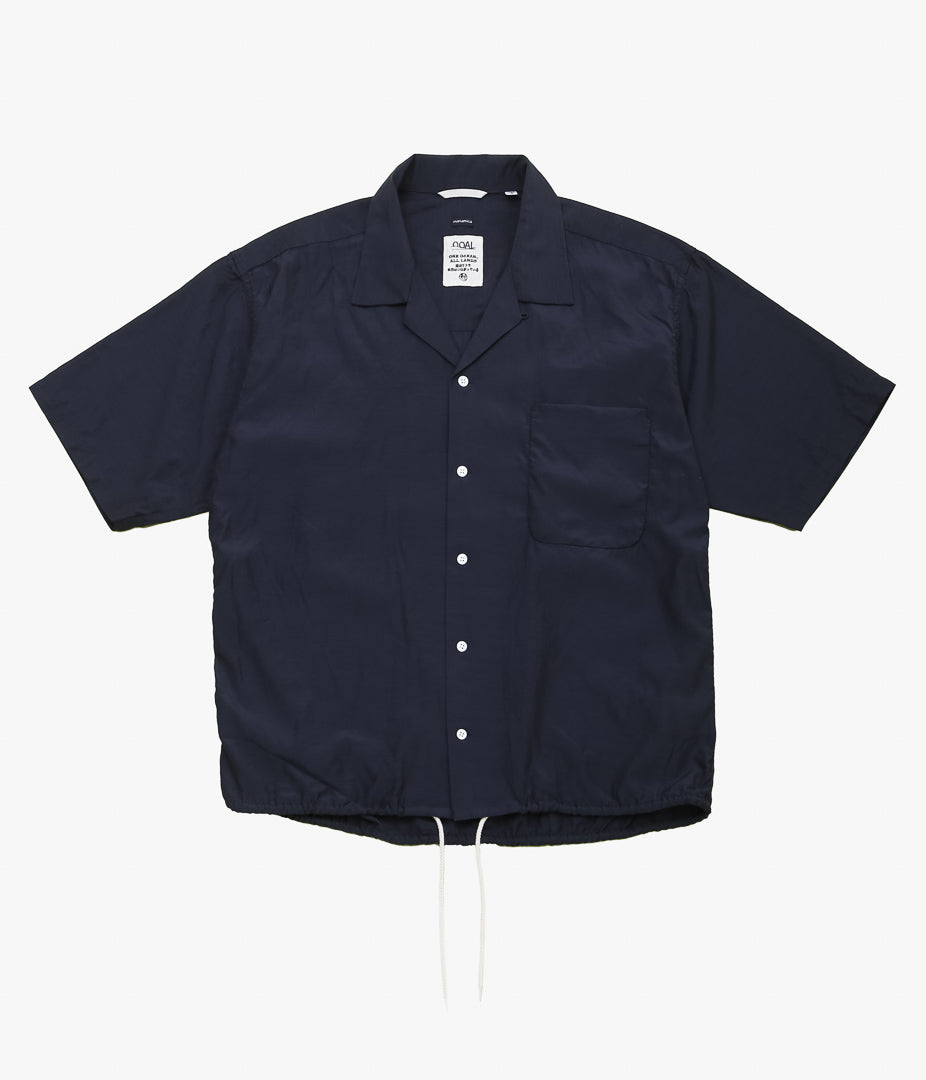NANAMICA ''OPEN COLLAR S/S SHIRT'' (NAVY) – THE STORE BY MAIDENS