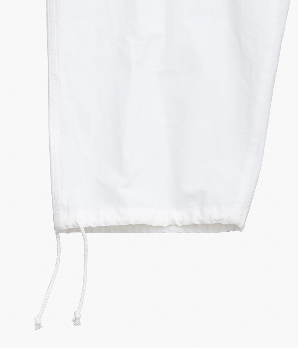 NOMAT ''COTTON HEMP CARGO PANTS'' (WHITE)