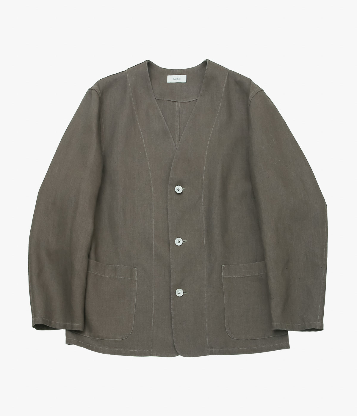 【もち】ROKU購入 Nomàt ノマット☆PIPING JACKET NOMAT ''PIPING JKT / HERRINGBONE'' (BROWN) – THE STORE BY MAIDENS
