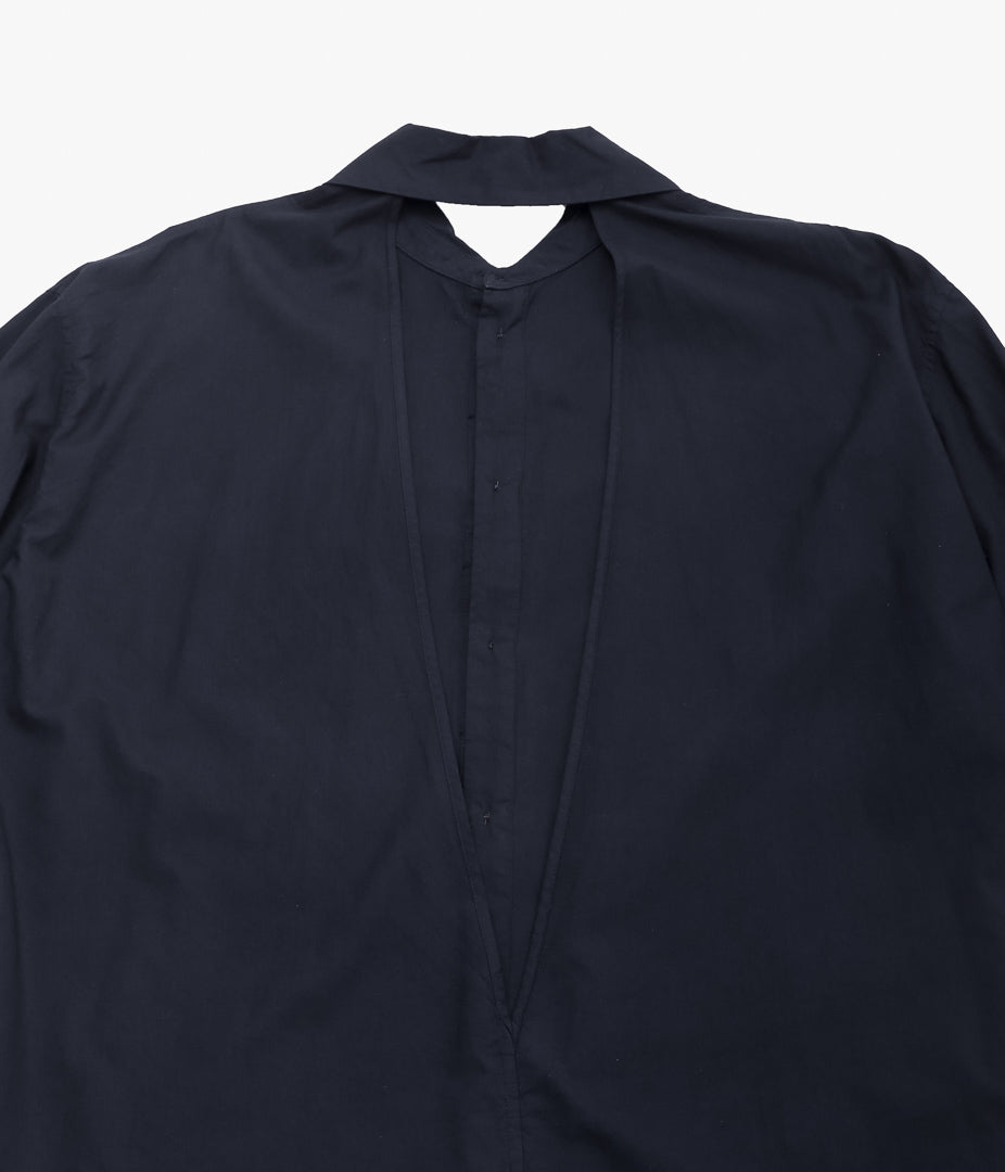 NOMAT ''TIE LONG DRESS (OPEN BLACK)'' (NAVY)