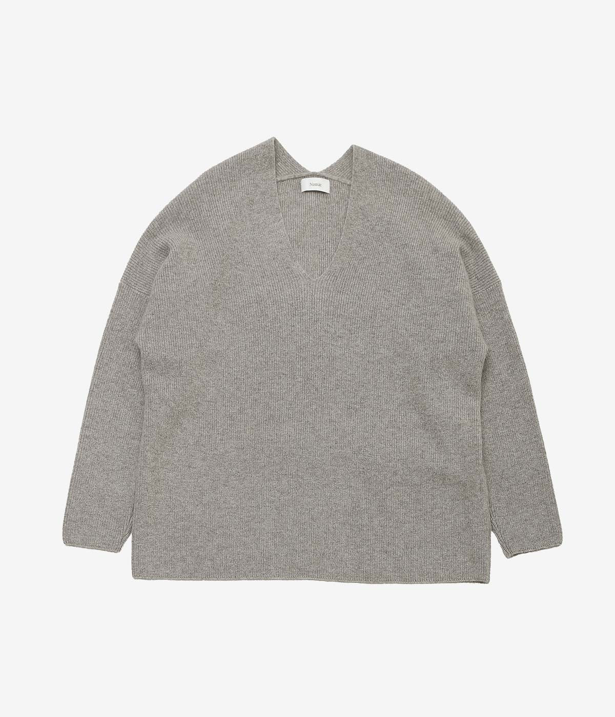 NOMAT ''YAK V-NECK SWEATER'' (GREY) – THE STORE BY MAIDENS