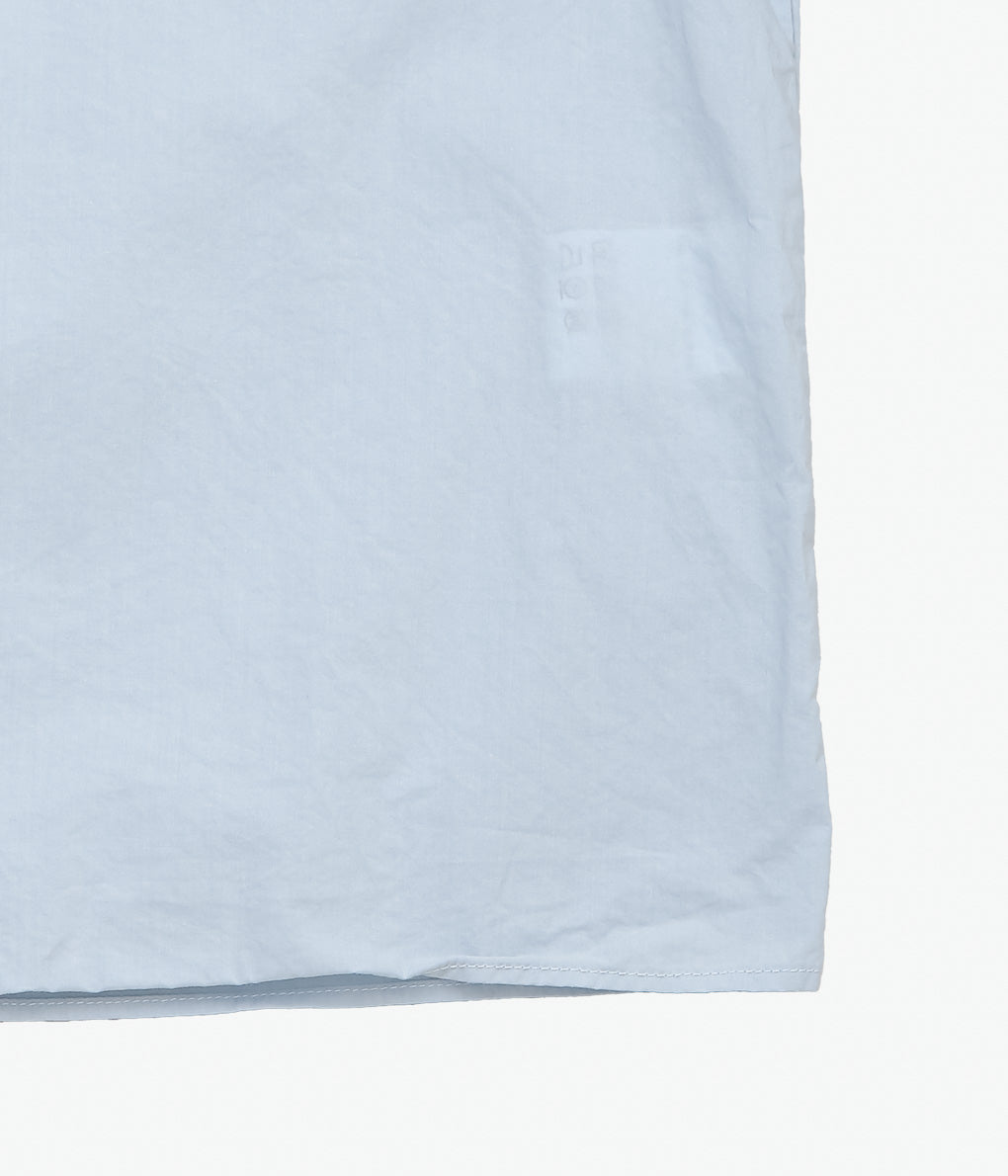 OLDMAN'S TAILOR ''G.D LAWN BALLOON SLEEVE BLOUSE'' (SAX)
