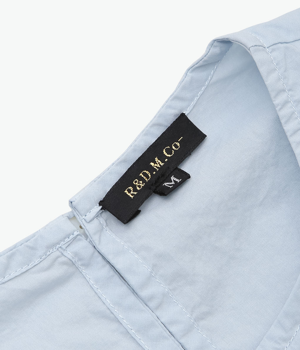 OLDMAN'S TAILOR ''G.D LAWN BALLOON SLEEVE BLOUSE'' (SAX)