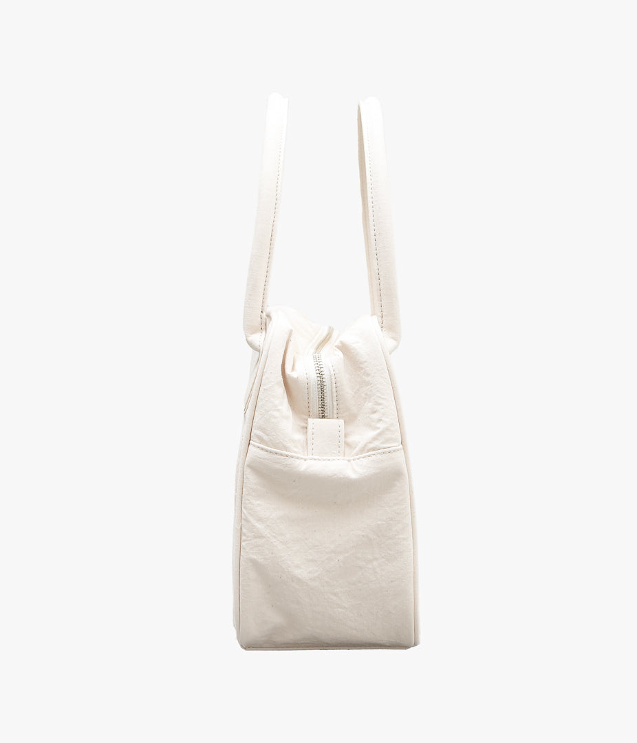 OLDMAN 'S TAILOR ''HIGH COUNT COTTON BOSTON BAG''(NATURAL)