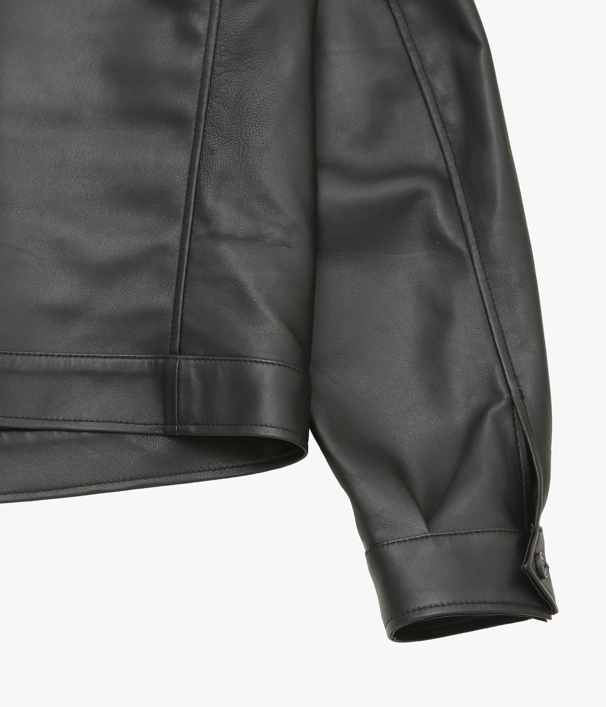 OLDMAN'S TAILOR ''SHEEP LEATHER BLOUSON'' (BLACK)