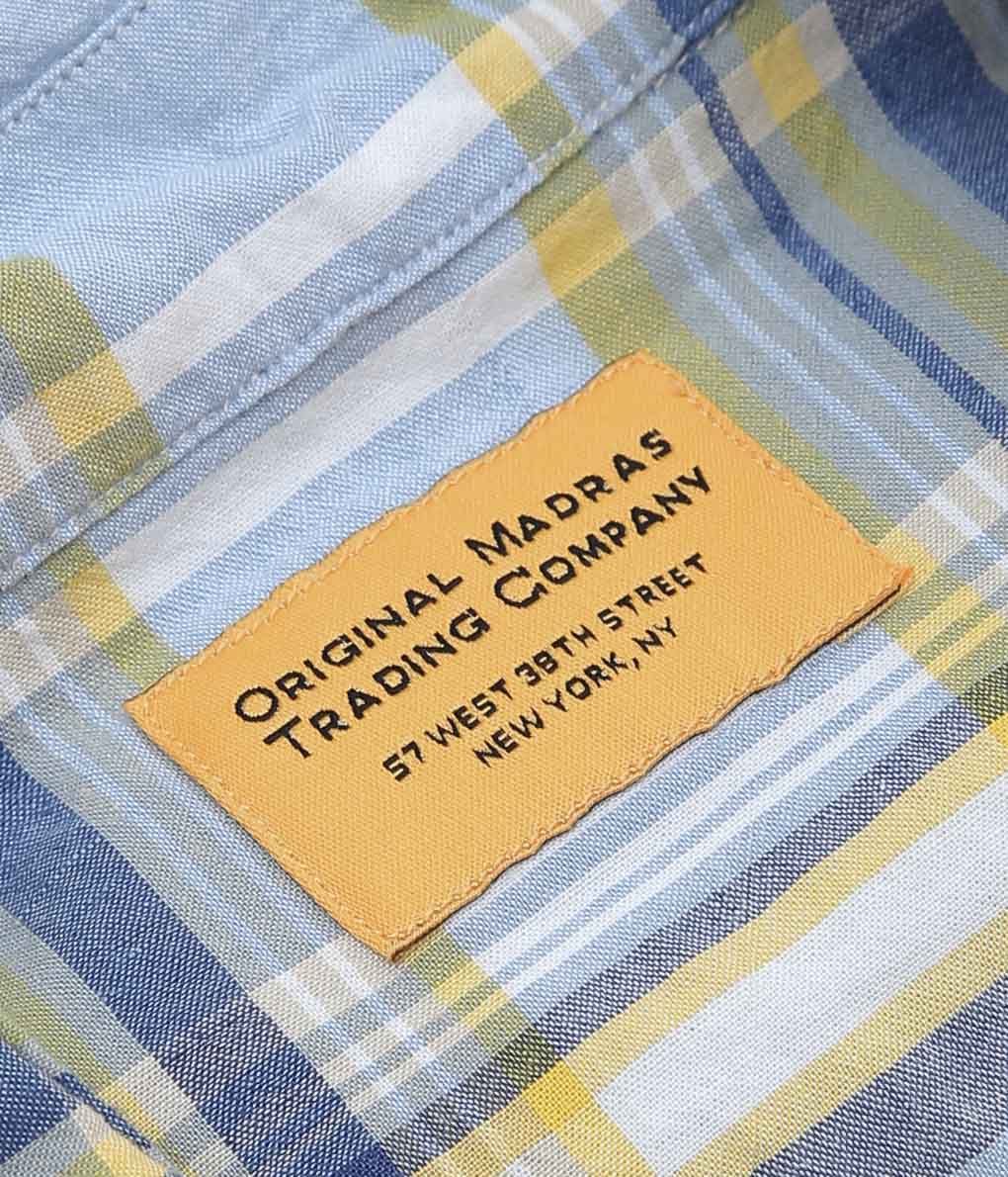 【SAMPLE SALE】ORIGINAL MADRAS TRADING COMPANY ''CUBAN SS SHIRT'' (MULTI)