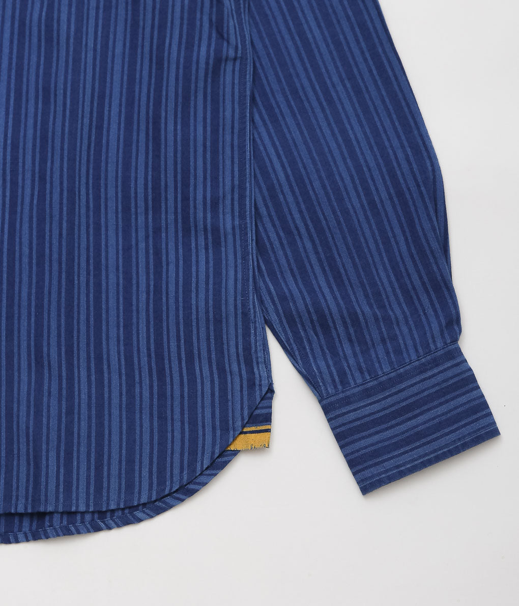 【SAMPLE SALE】ORIGINAL MADRAS TRADING COMPANY ''WS COLLAR SHIRTS ND'' (BLUE)