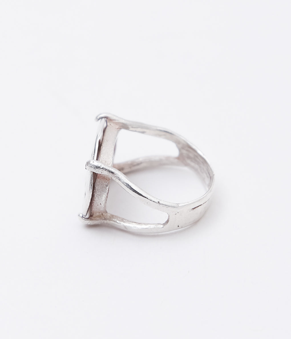 ORNAMENT & CRIME ''FLASHBACK BOXING RING''(STERLING SILVER)