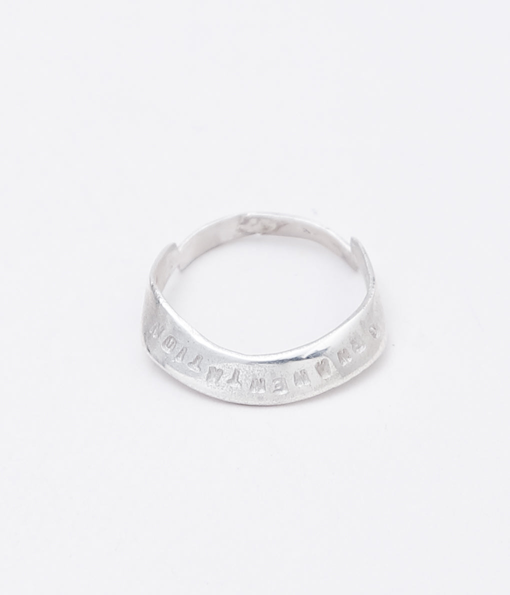 ORNAMENT & CRIME 'ORNAMENTATION RING'(STERING SILVER)