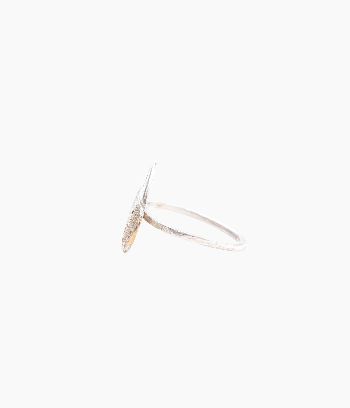 ORNAMENT&CRIME ''MOON AND SUN RING'' (STARLING SILVER/BRASS)