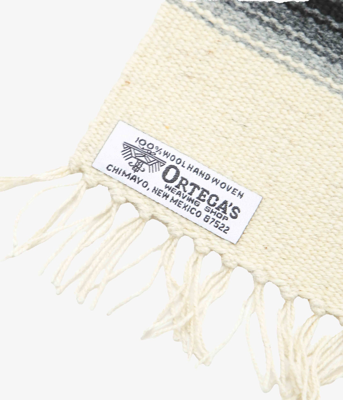 ORTEGA'S ''CHIMAYO RUG 38×24cm ROADRUNNER'' (NATURAL×GREY)