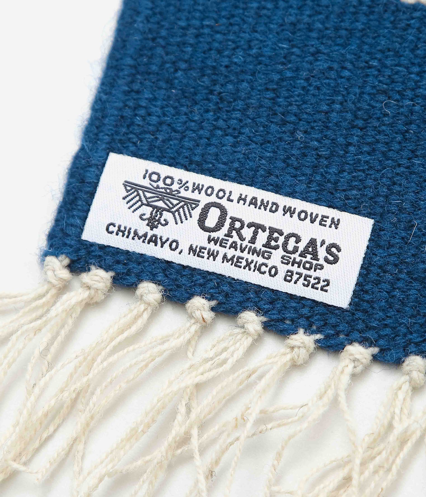 ORTEGA'S ''CHIMAYO RUG 48×24cm ROADRUNNER'' (NAVY×NATURAL)