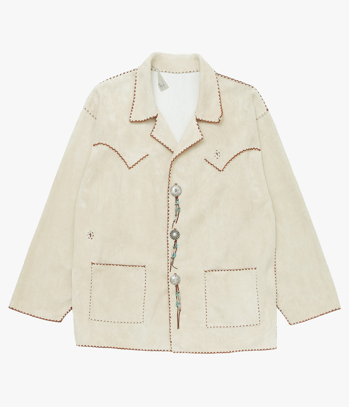 6/10まで出品】PAM DIETRICH Deerskin My Jacket PAM DIETRICH ''DEERSKIN MY JACKET'' (CREAM｜TOBACCO SUEDE) – THE