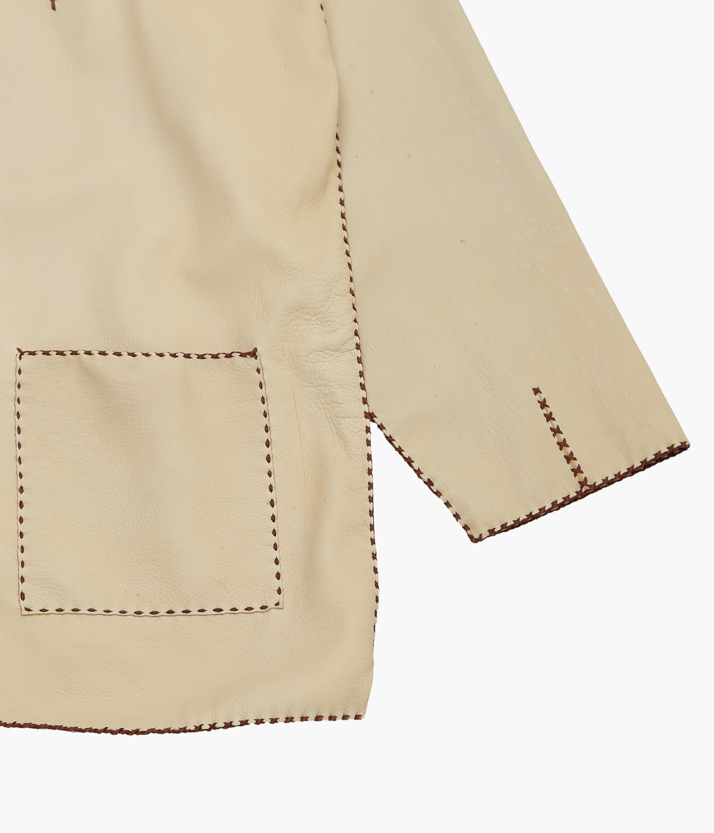 PAM DIETRICH ''DEERSKIN MY JACKET'' (PALOMINO GRAIN / TOBACCOLACE)
