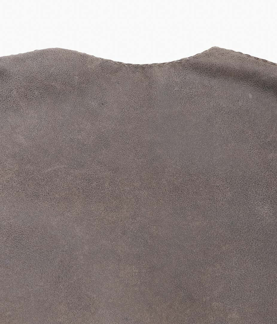 PAM DIETRICH ''MOUTON VEST'' (DISTRESSED TAUPE)
