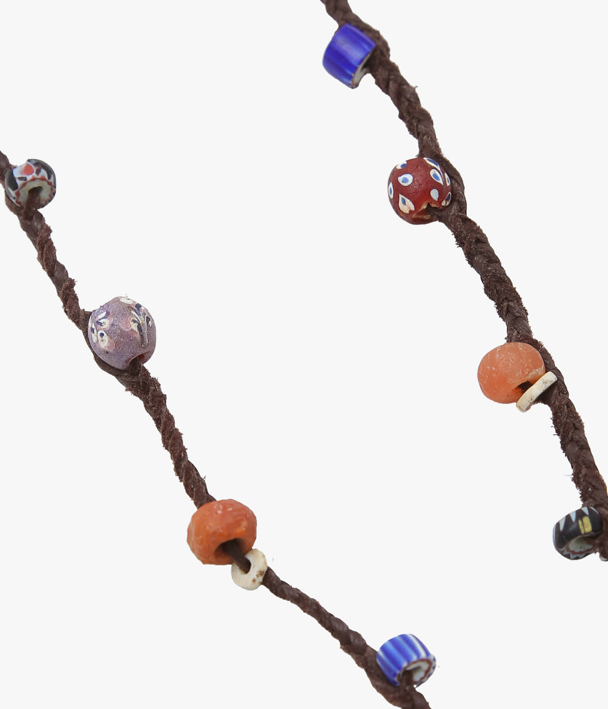 PAM DIETRICH "THUNDERBIRD NECKLACE | ANTIQUE BEADS ②" (SILVER)