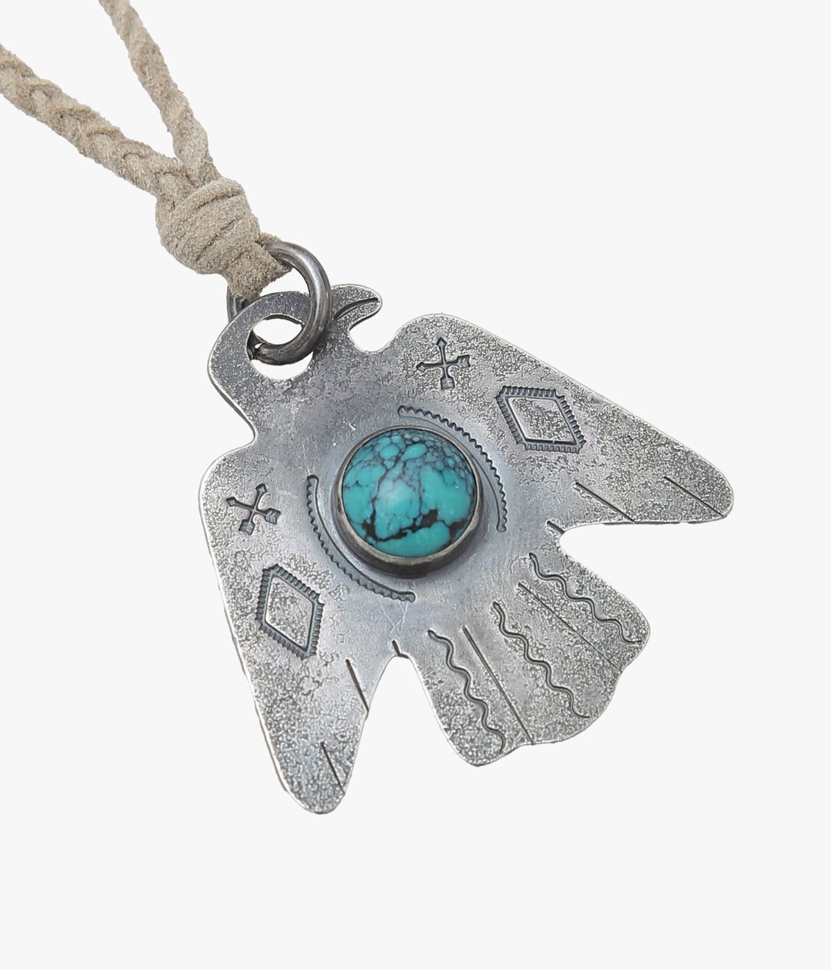 PAM DIETRICH 'THUNDERBIRD NECKLACE|TURQUOISE' (SILVER)